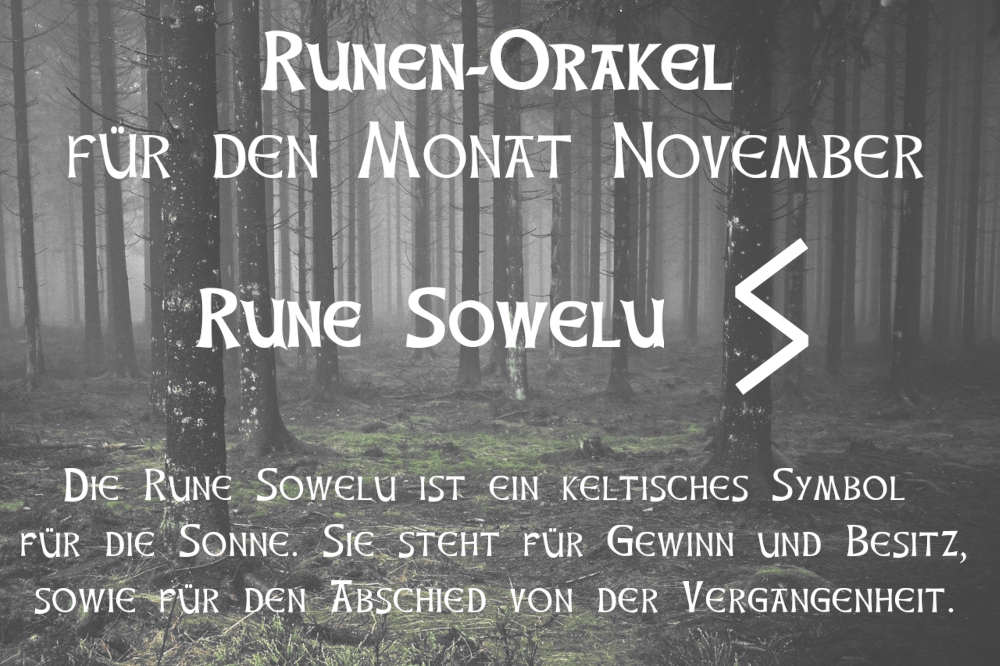 Runen Orakel für den Monat November 2020